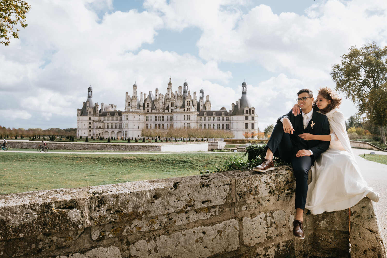 Conto de fadas real: mini wedding em Castelo na França