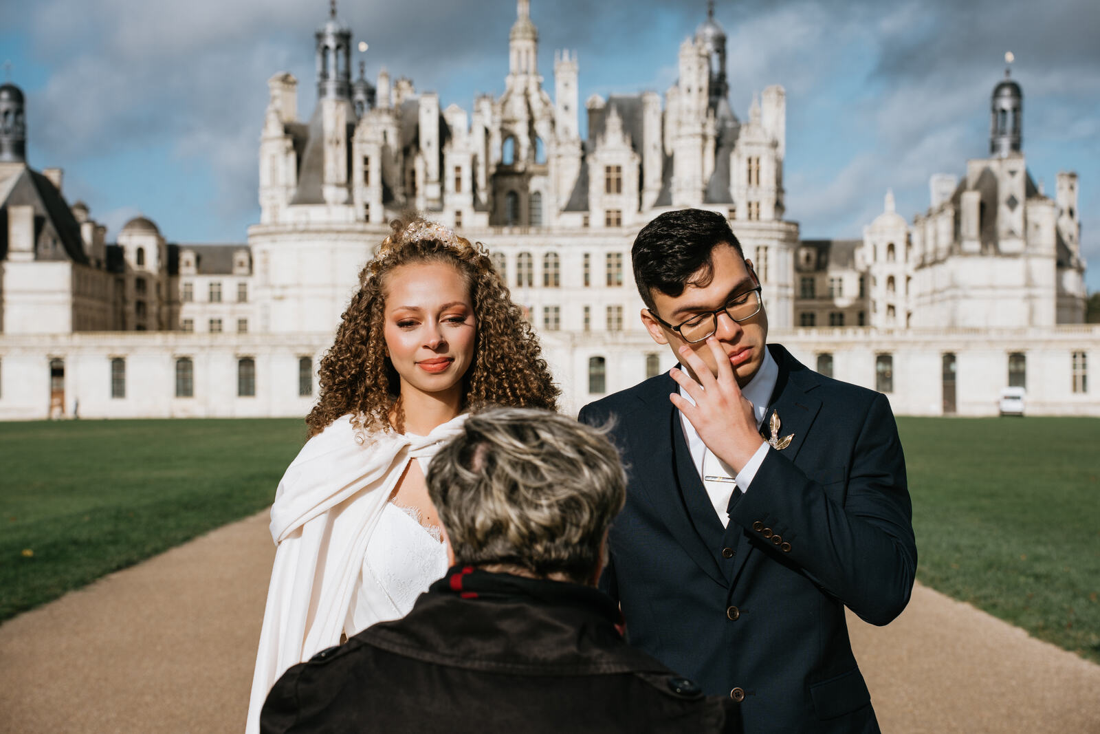 Conto de fadas real: mini wedding em Castelo na França