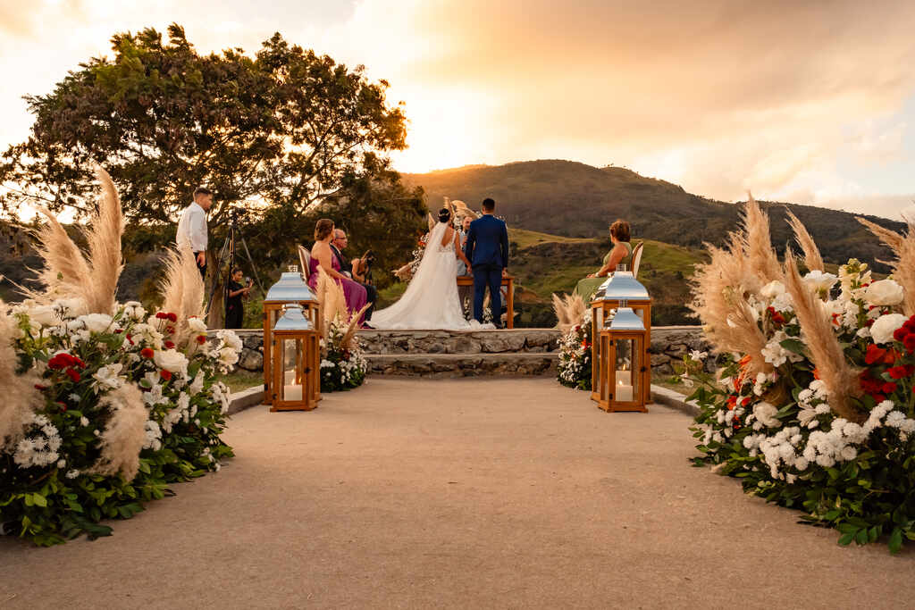 casamento boho terracota