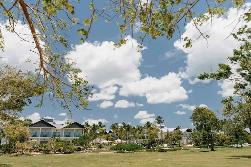 espaço para cerimônia ao ar livre em Punta Cana