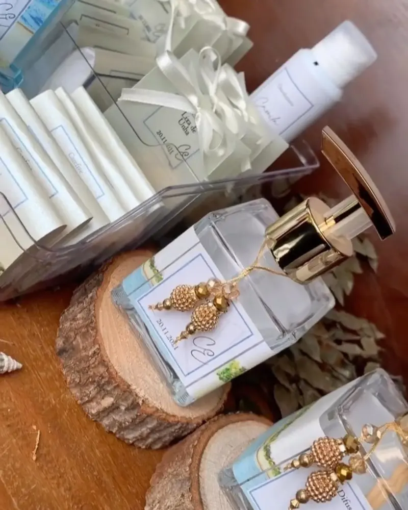 itens kit toalete de casamento