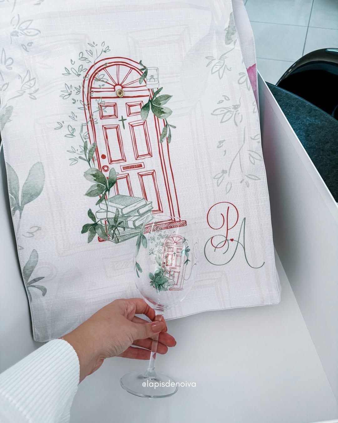convite de casamento personalizado