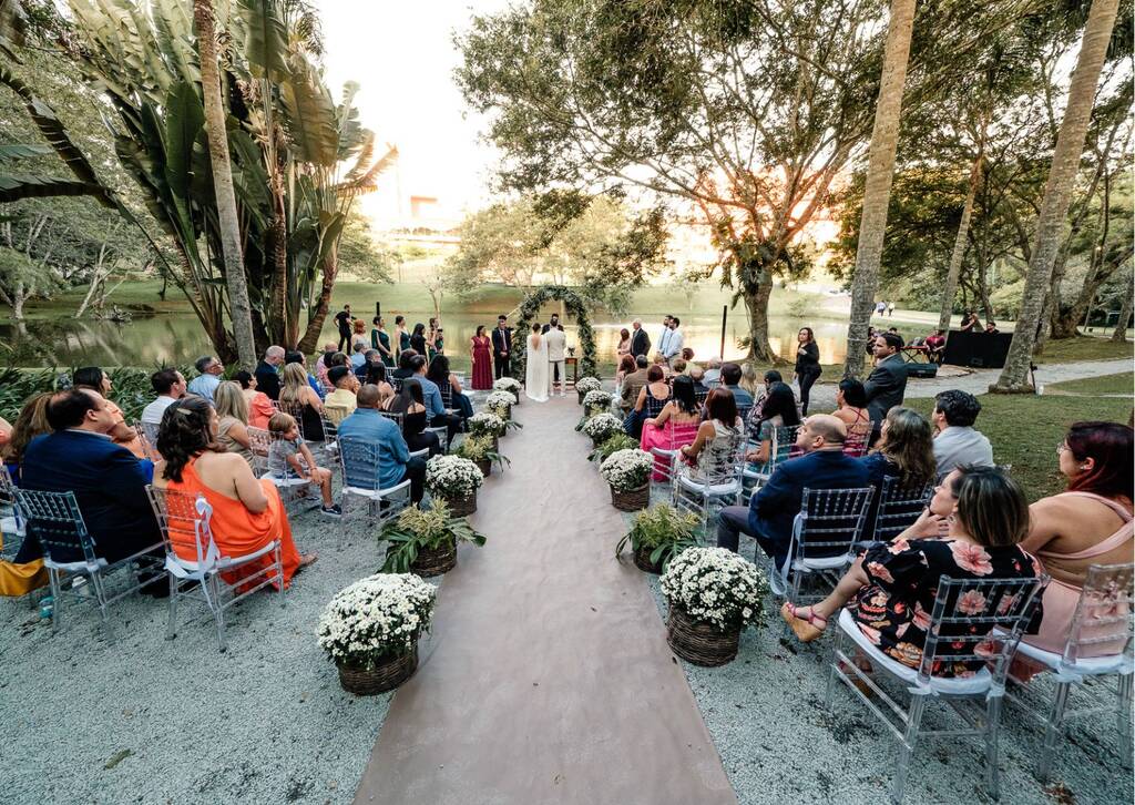 casamento na beira do lago