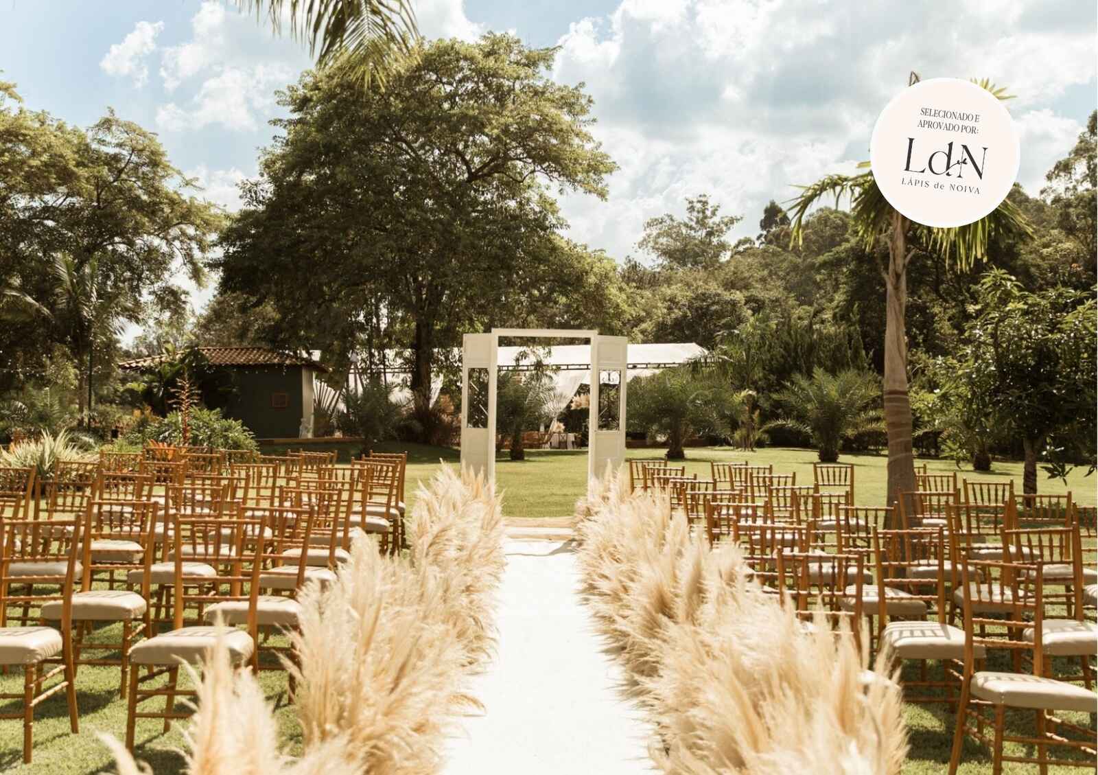 espaço para casamento ao ar livre em sp