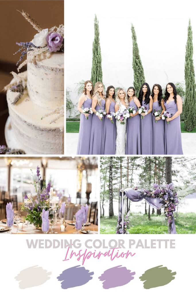 Casamento Roxo: +70 fotos de paleta, decoração e madrinhas