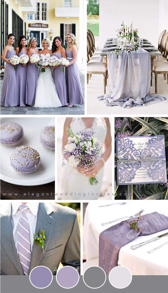 Casamento Roxo: +70 fotos de paleta, decoração e madrinhas