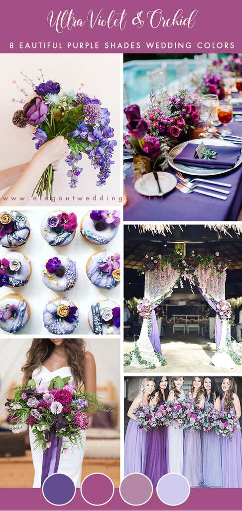 Casamento Roxo: +70 fotos de paleta, decoração e madrinhas