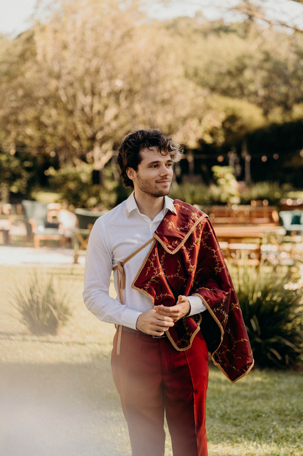 Um casamento inspirado em RPG medieval na Casa de Campo