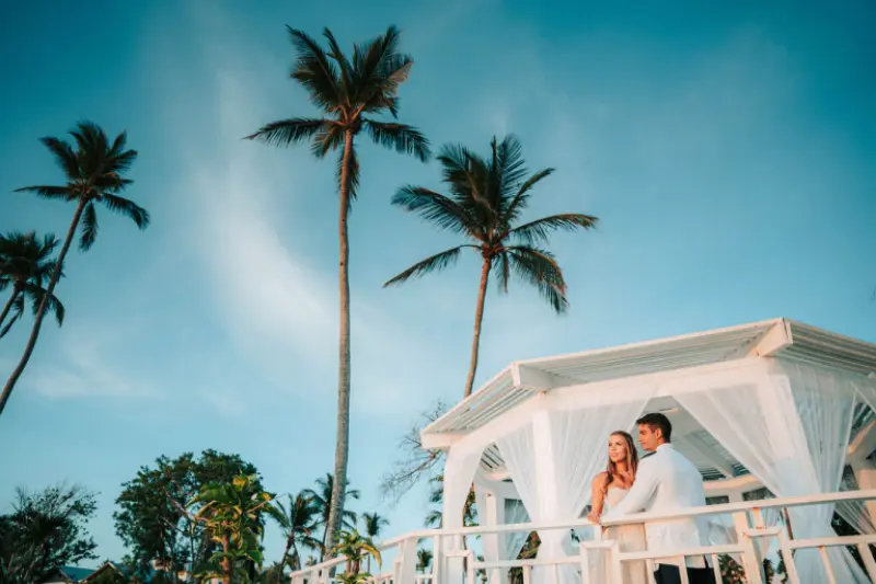 noivos em Punta Cana