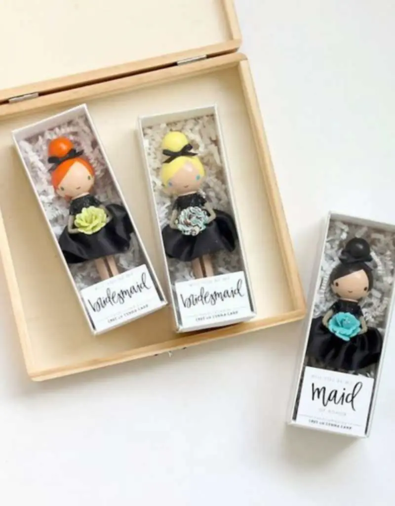 bonecas personalizadas para madrinhas de casamento