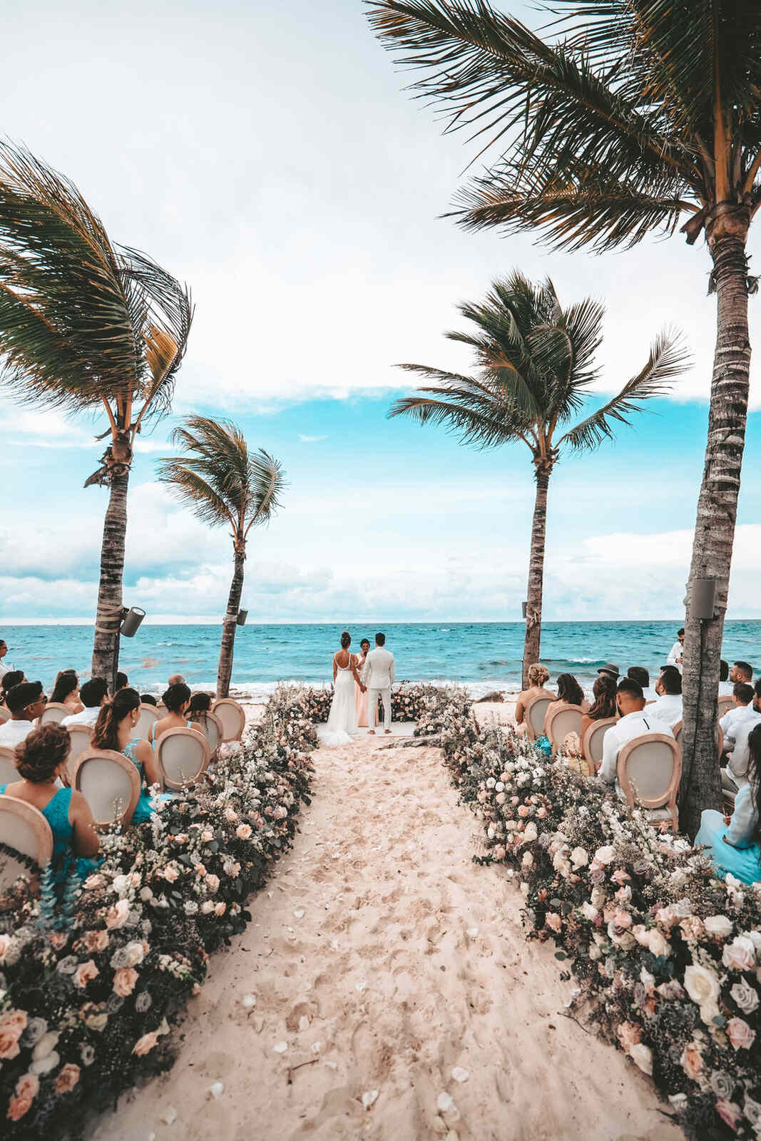 cerimonia de casamento em cancun