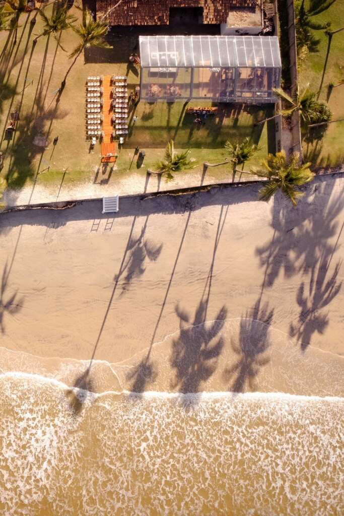 espaço para casamento na praia