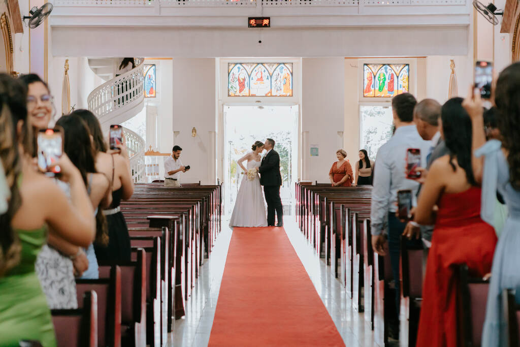 entrada da noiva na igreja