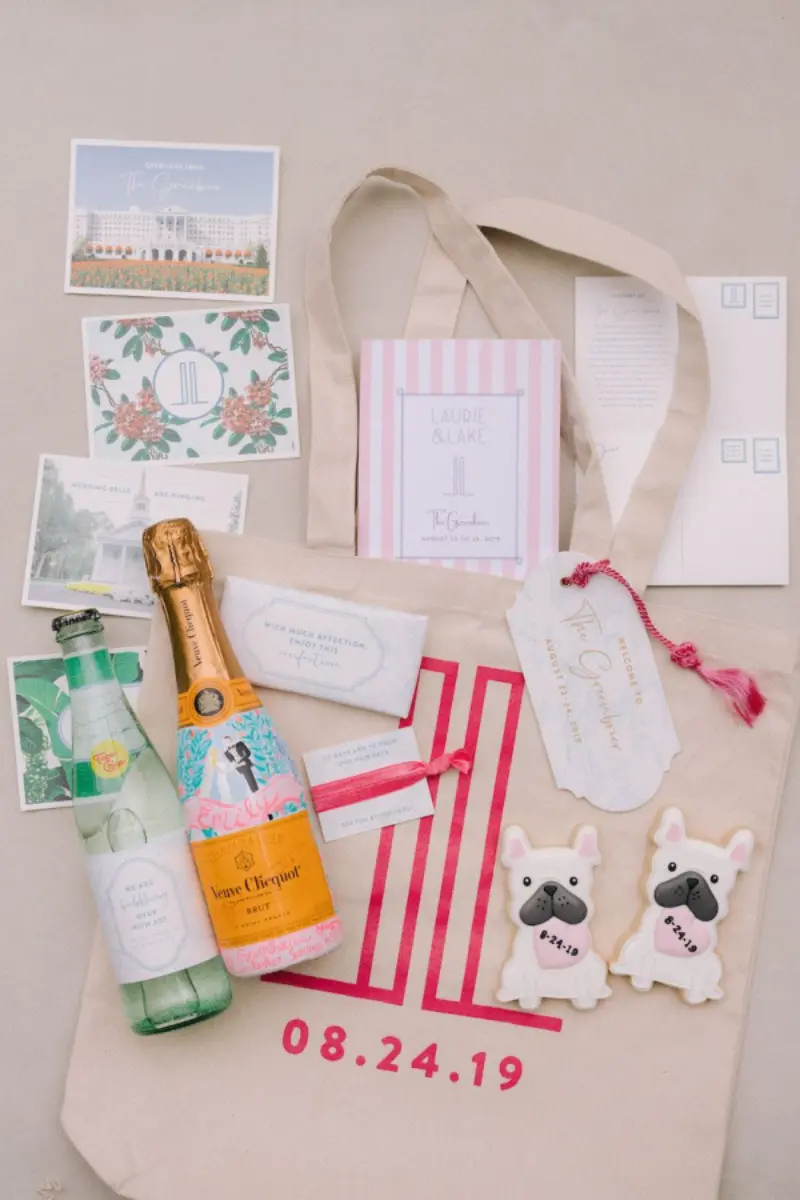 lembrancinha para padrinhos para destination wedding