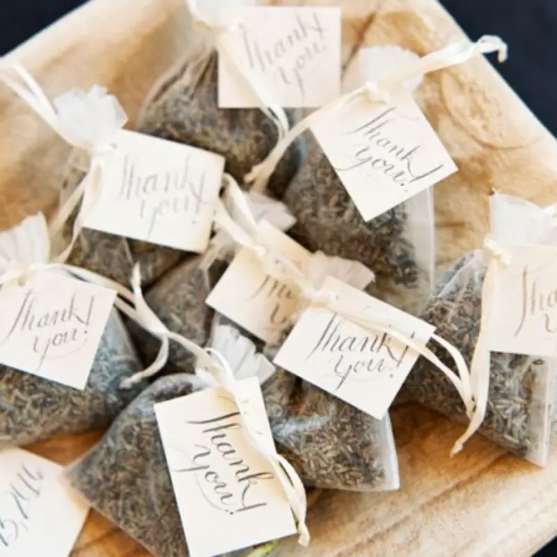 sachê perfumado lembrancinha Chá de Panela