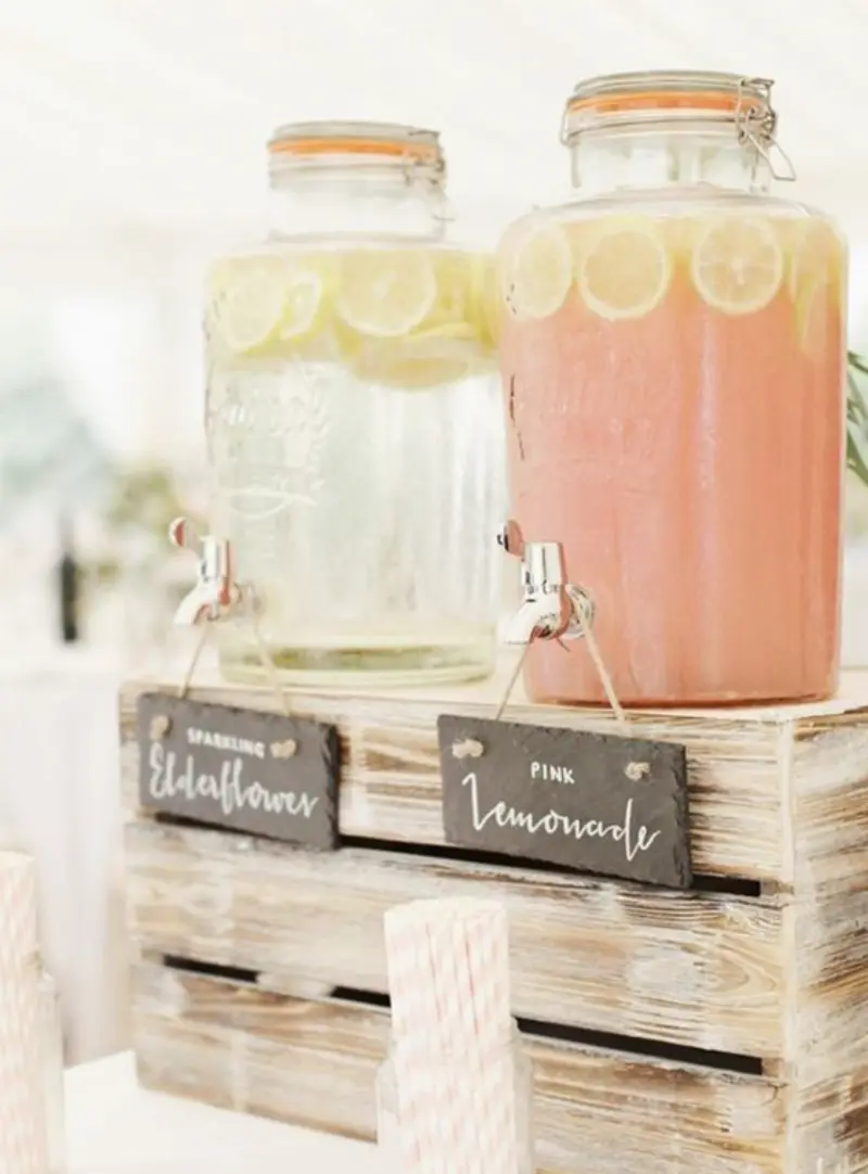 suqueira para servir em chá de panela rústico