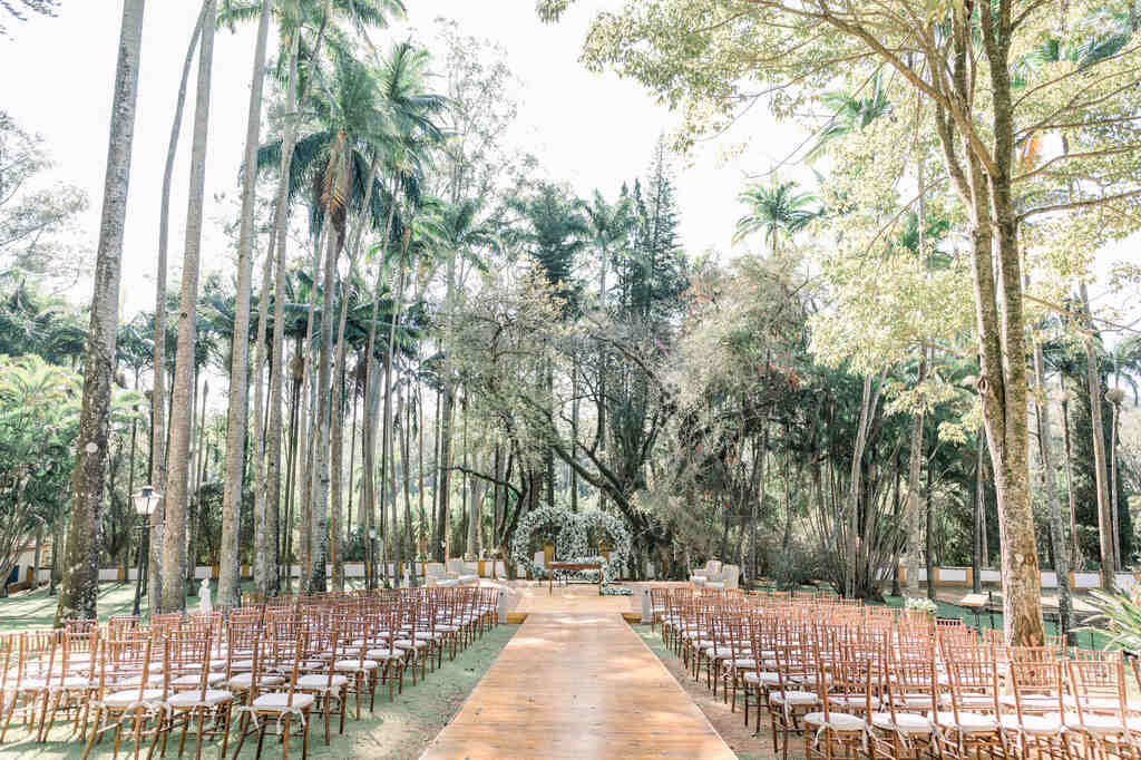 altar para acsamento no campo