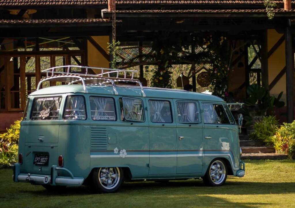 Kombi azul