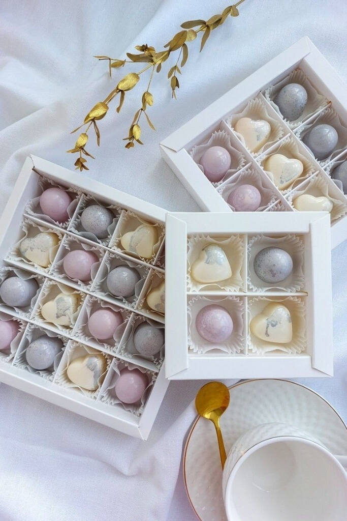 caixa com bombons Via