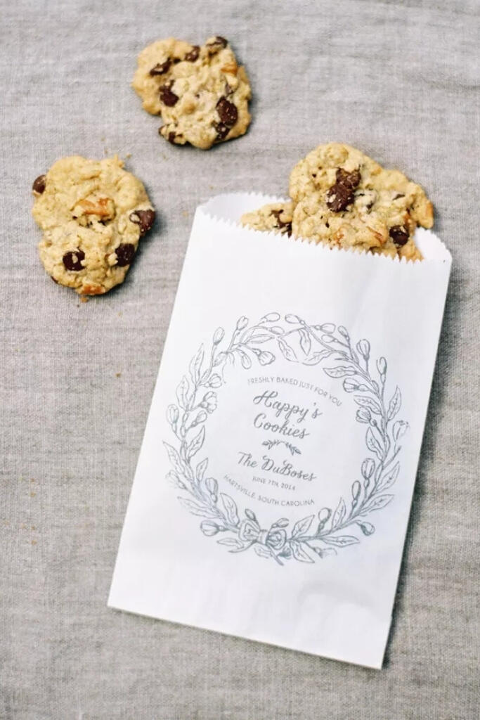 cookies para lembrancinha de casamento
