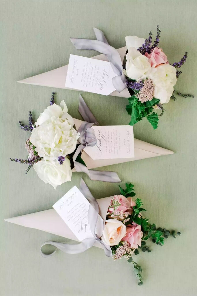 mini buque de casamento