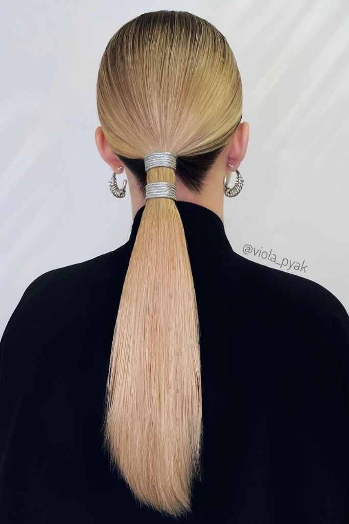 penteado para madrinhas com rabo de cavalo