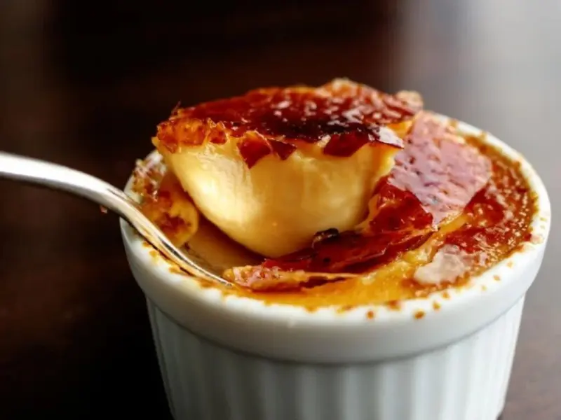 Crème brulée doce de casamento
