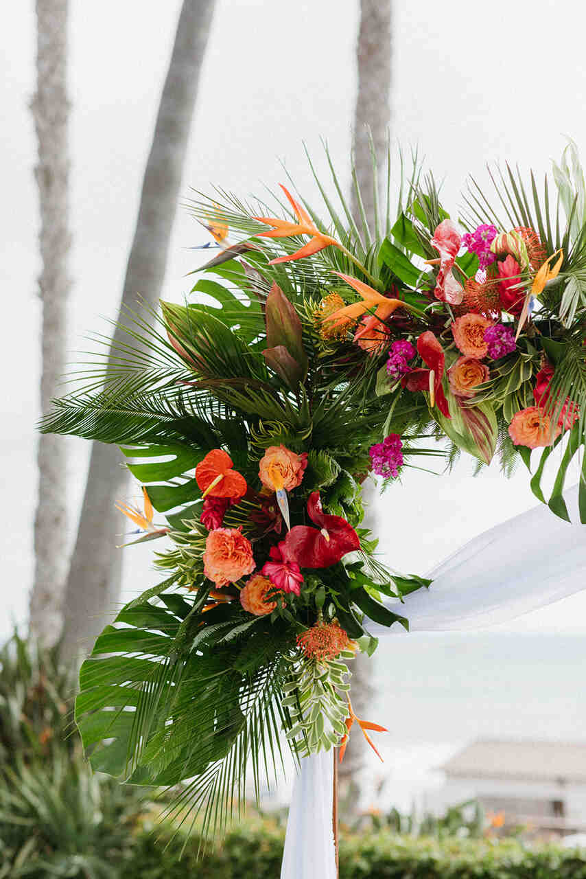 Casamento tropical: guia completo para planejar o seu dia