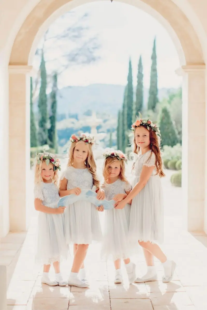  daminha de honra casamento no campo