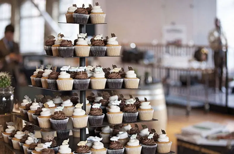 mini cupcake doces de casamento