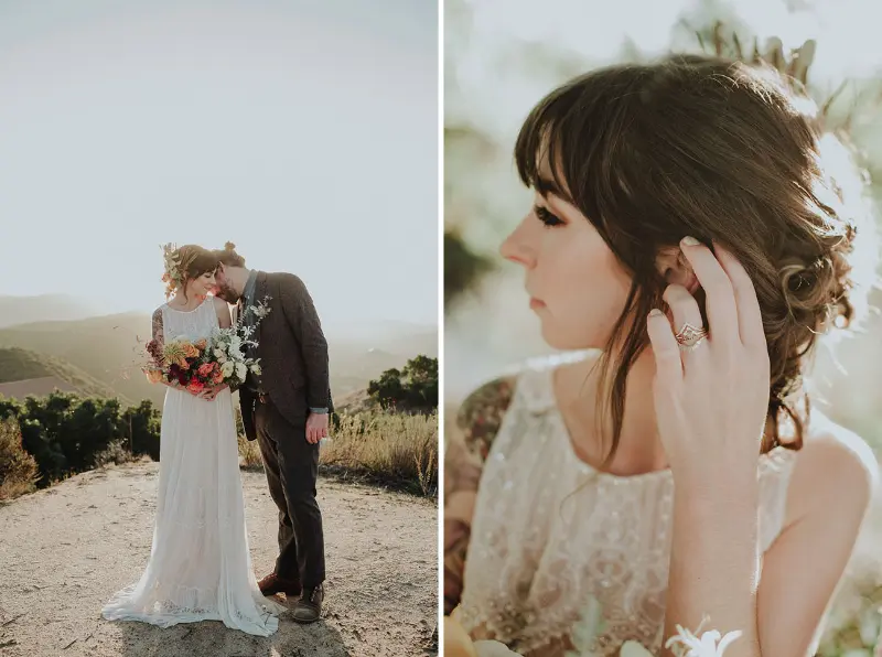 penteado para noiva em casamento no campo