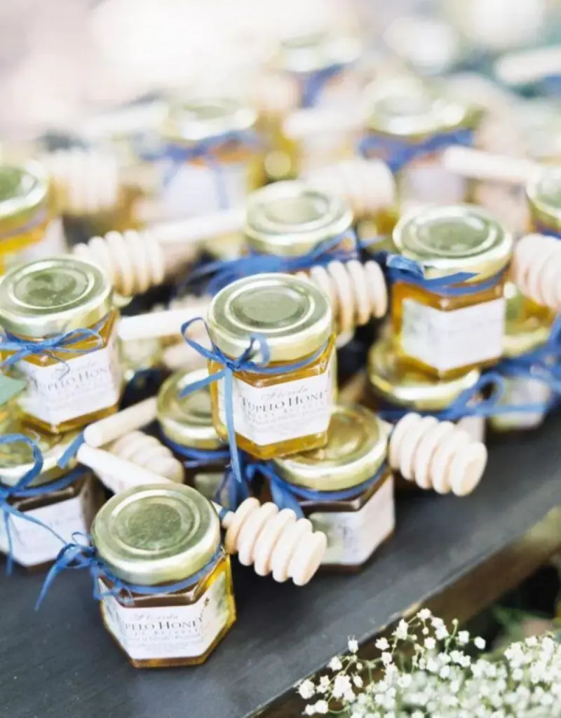 potinho de mel lembrancinha de casamento