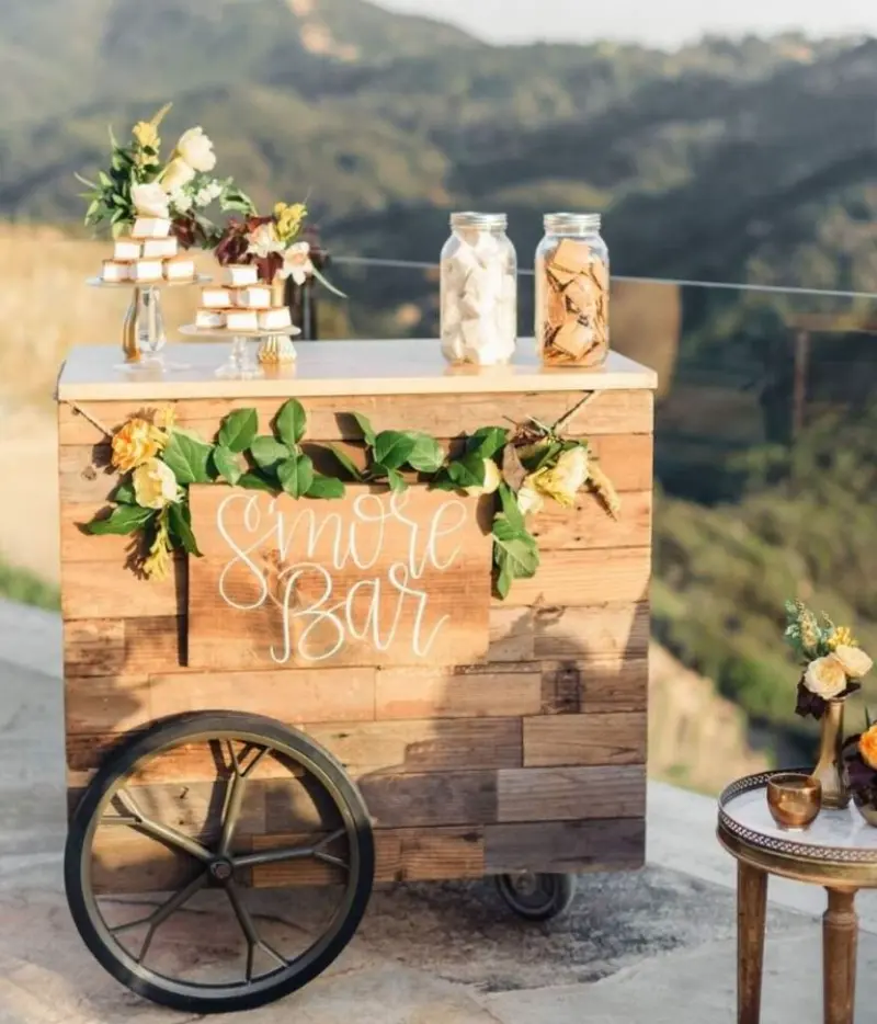 smore bar de casamento