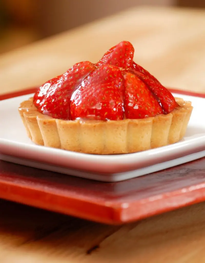 torta de morango para casamento