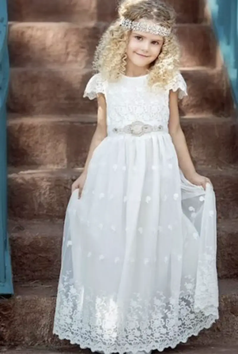  vestido para daminha de casamento vintage