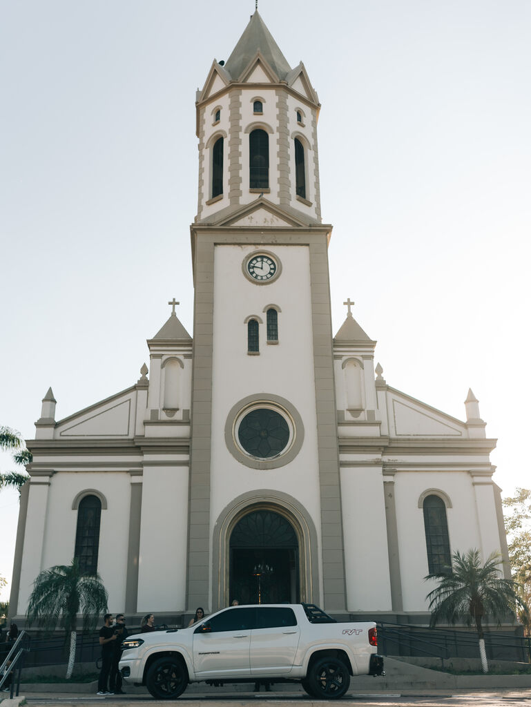 frente de igreja