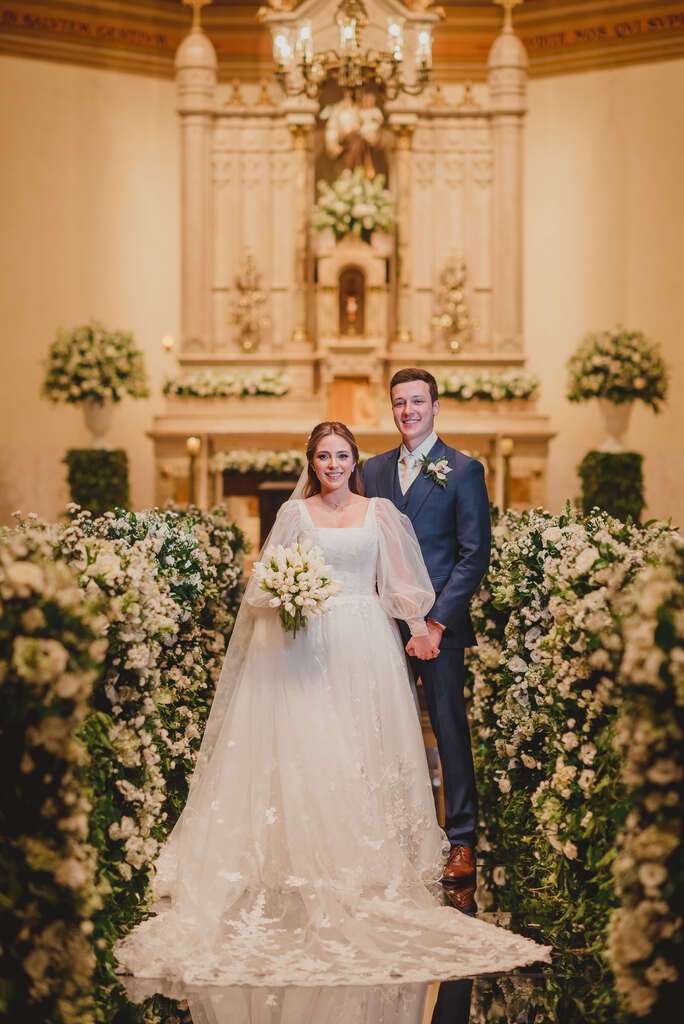 ensaio de casamento na igreja