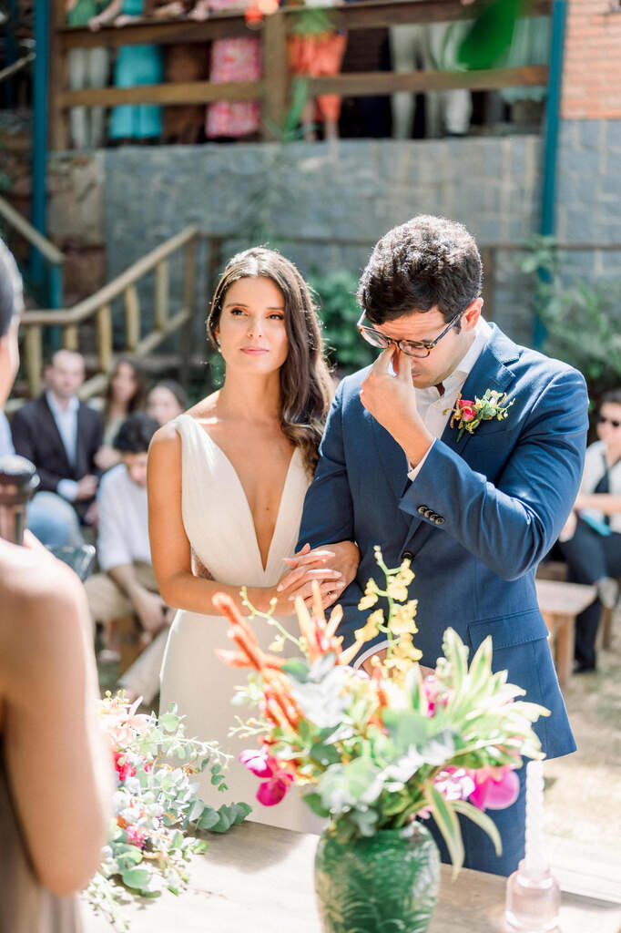 casamento colorido + Mini wedding para 80 com paleta colorida na Quinta da Canta