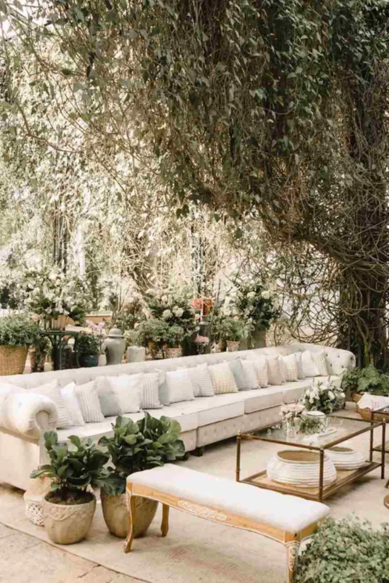 Lounge para casamento: +10 inspira&ccedil;&otilde;es para esse espa&ccedil;o