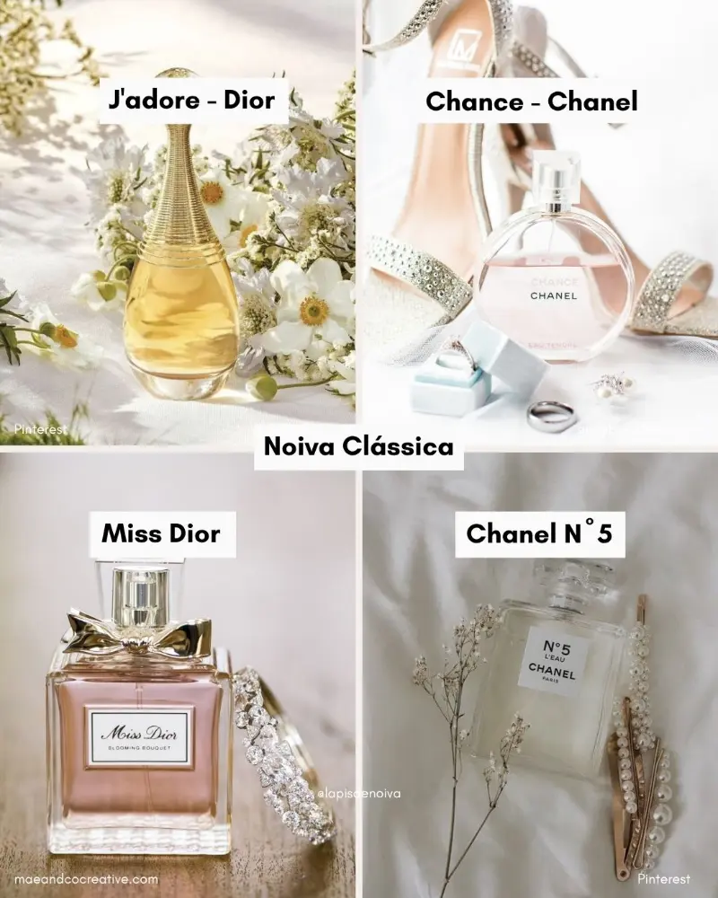 perfumes para noiva cl&aacute;ssica
