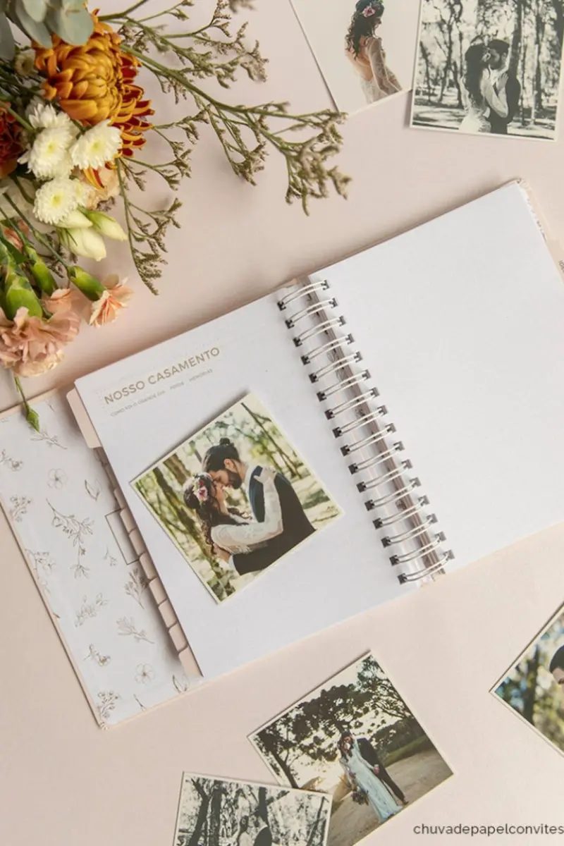 planner de presente de noivado