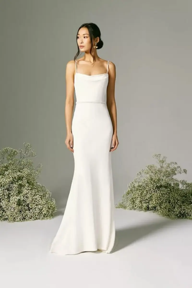 vestido de noiva simples