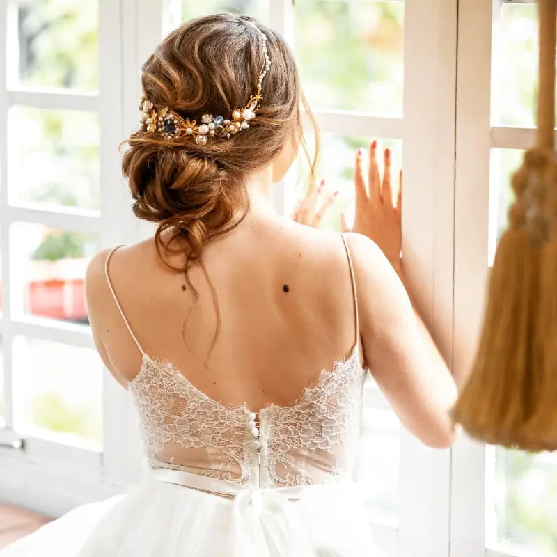  grinalda estilo headband com pedras