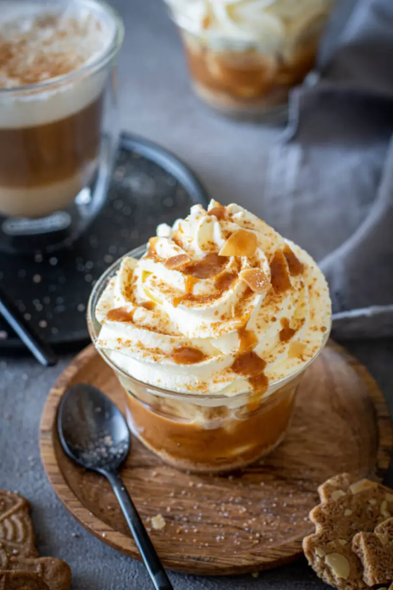 mini banoffee com chantilly