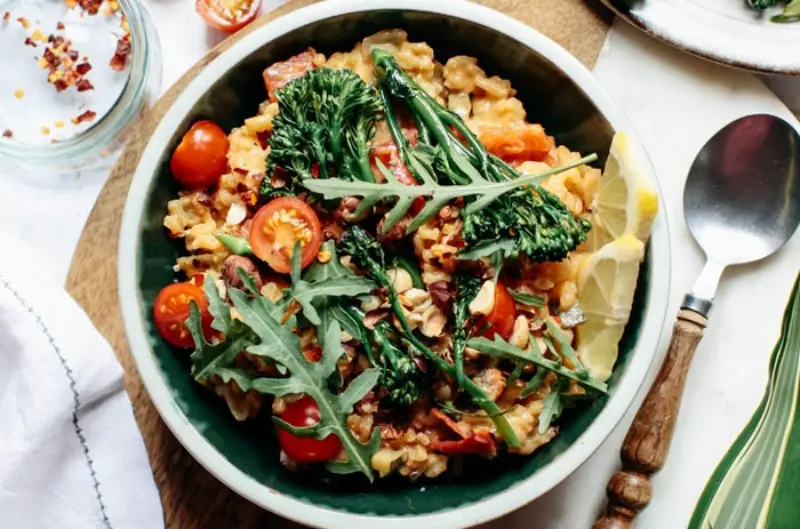 risoto vegano