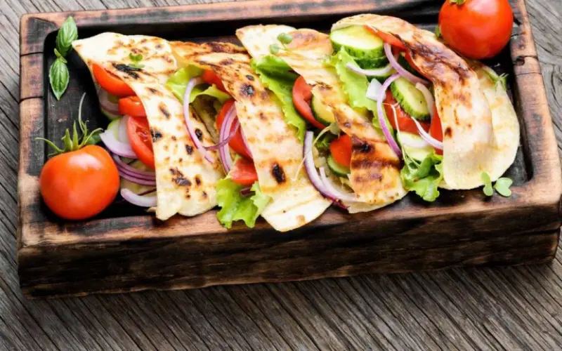 tacos para card&aacute;pio casamento vegetariano