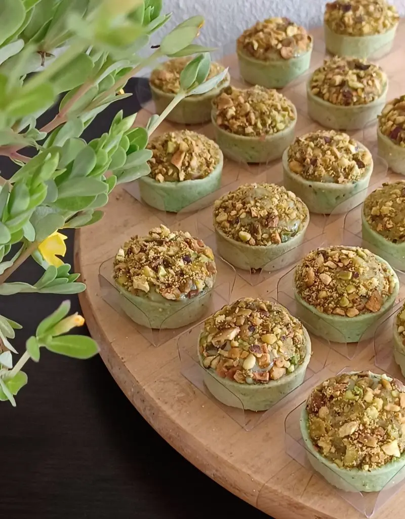 Tartelete de pistache De Paula Dulces Finos