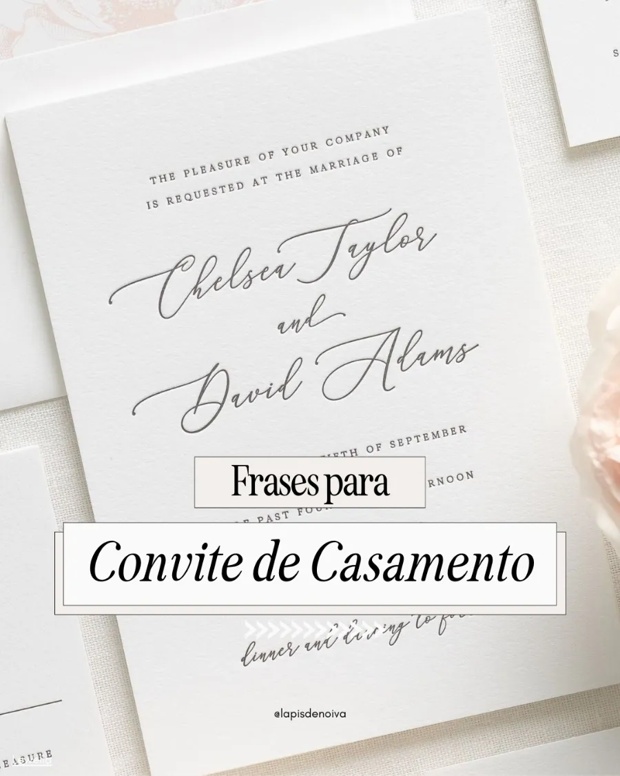 83 Frases para convite de casamento: ideias prontas
