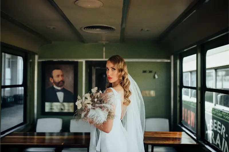 noiva em ensaio de casamento