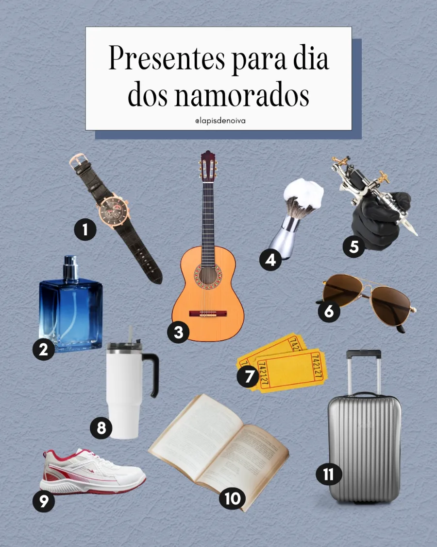 Dia dos namorados: presente criativo e +36 ideias